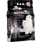 Royalist Cat Litter комкующийся наполнитель с активированным углем 10 л